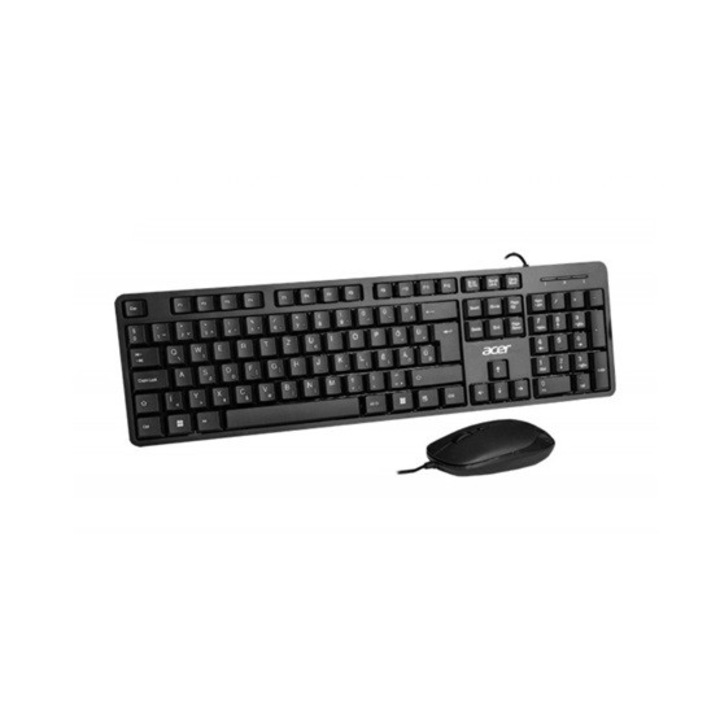 Acer AAK400 комплект клавиатура и мишка - Черен