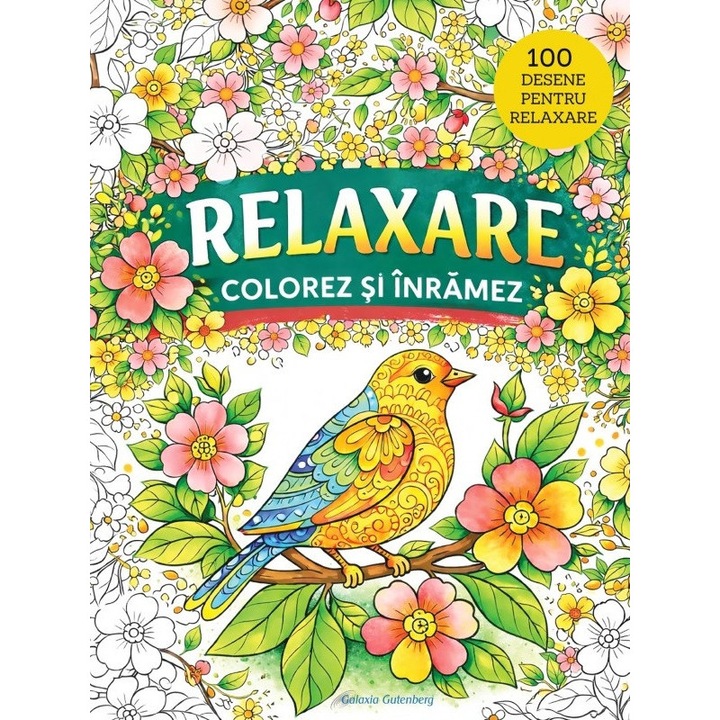 Relaxare. Colorez Si Inramez. 100 Desene Pentru Relaxare