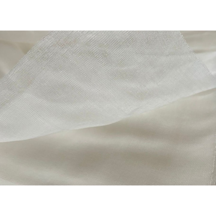 Tifon Bumbac 100%, Latime 90 cm, Lungime 100 cm (1 metru liniar), Panza pentru Filtrare si Uz Casnic, Alba