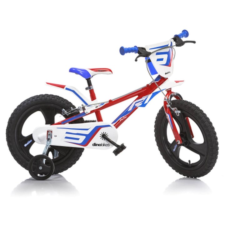 Детски велосипед Dino Bikes R1, 14", трицветен, 47-58см, 8.6кг