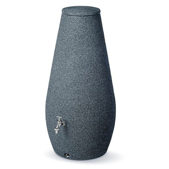 Prosperplast DROP esővízgyűjtő tartály 200 l antracit 57x57x120.5 cm