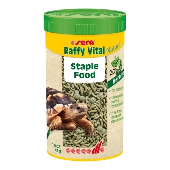 Hrana reptile Sera Raffy Vital 190 gr