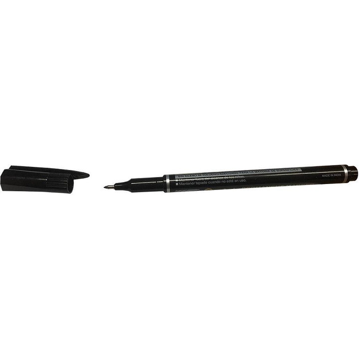 Luxor 100 fekete permanens marker 1-2mm kerek 13.5x1.5x1cm