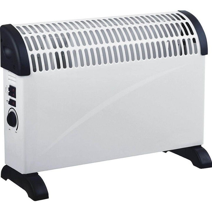 Convector electric M.A.T. GROUP 1800-2000W ventilator alb 52x38x20cm
