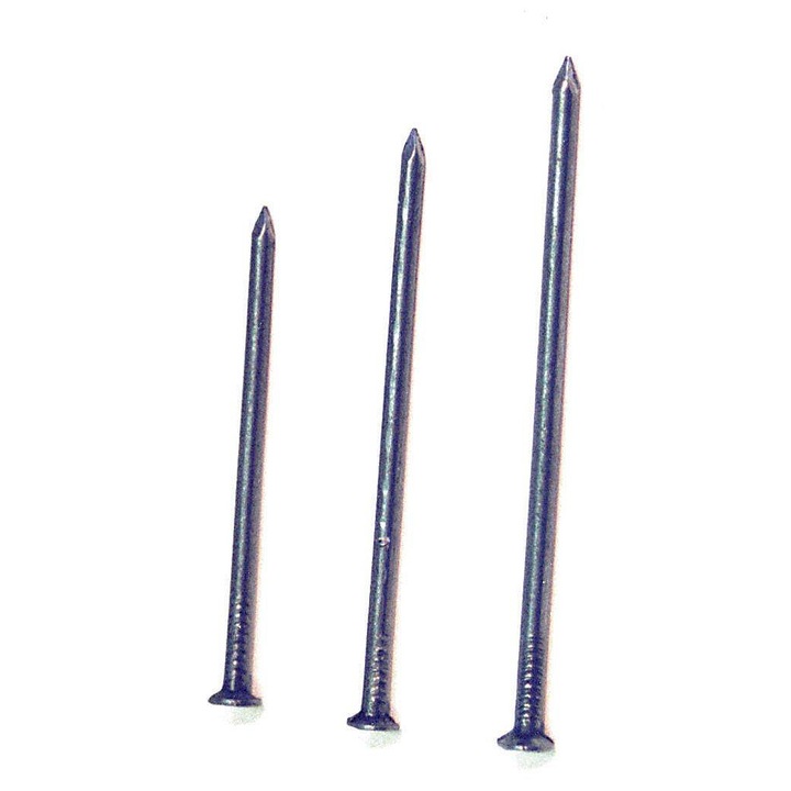 Cuie de constructie Mat 100 x 4,0 mm, otel fara finisaj, pentru lemn si structuri, argintiu, 1 kg