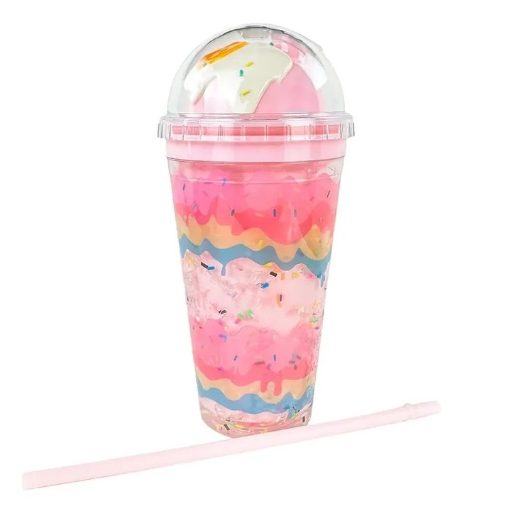 Sticla de apa 'Dewdrop' 450 ml Multicolor pentru Copii - Cadou Universal