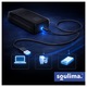 Aparat de Ras Electric Barba Soulima, USB-C, Afisaj LED, 2 Folii + 2 Lame Inox, Trimmer Barba Portabil, IPX4, 60 Min Autonomie, Husa Inclusa