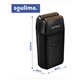 Aparat de Ras Electric Barba Soulima, USB-C, Afisaj LED, 2 Folii + 2 Lame Inox, Trimmer Barba Portabil, IPX4, 60 Min Autonomie, Husa Inclusa