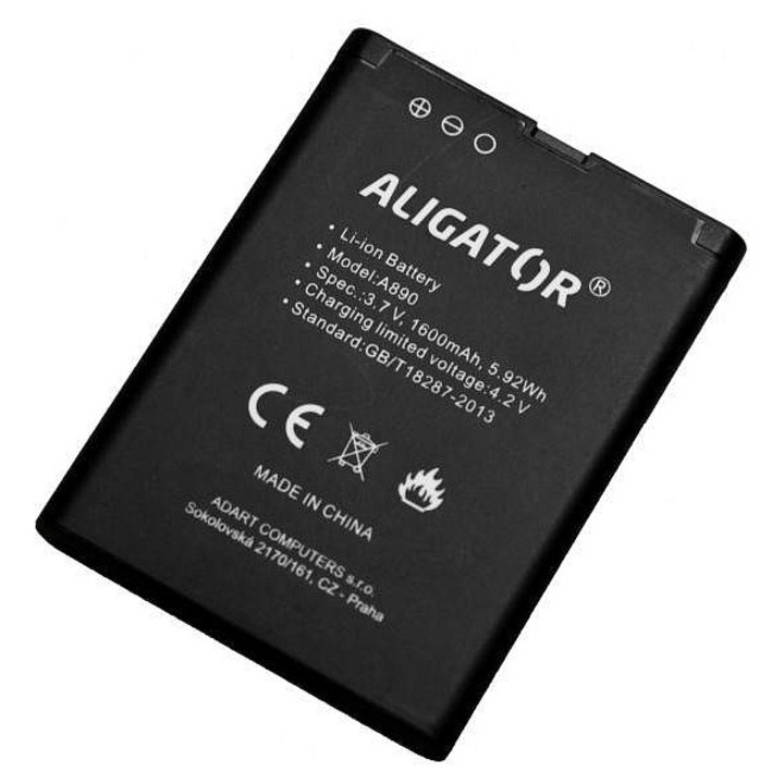Aligator A890 A900 Li-Ion 1600mAh akkumulátor