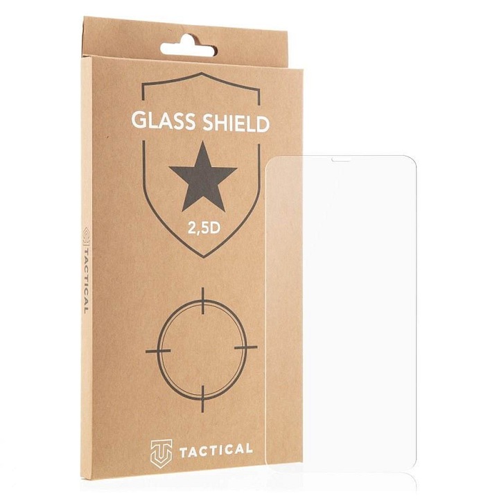 Taktikai üvegfólia 2.5D képernyővédő üveg Apple iPhone 11/XR készülékhez, teljes felületű ragasztás, 0,33mm, oleofób, átlátszó, 1 db