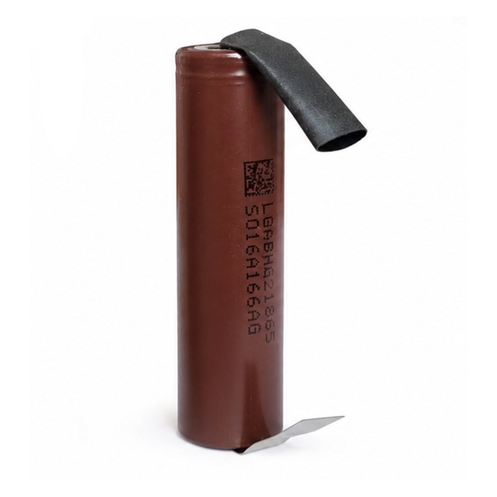 Acumulator Li-Ion LGABHG21865 3000mAh 20A 18650 Baterie Reincarcabila cu Urechi Lipire in U