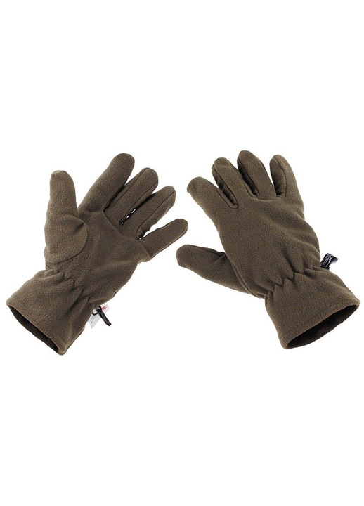 Manusi cu degete din fleece Thinsulate™ VERZI