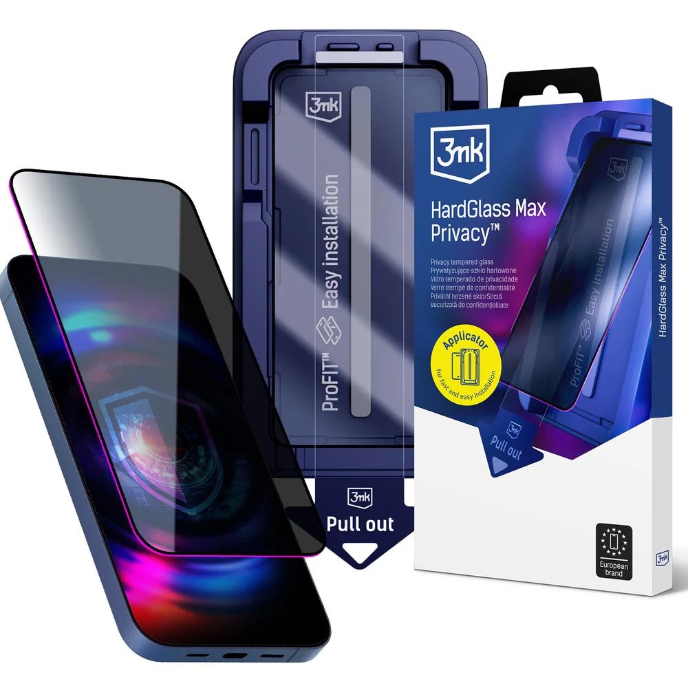 Sticla de protectie 3mk HardGlass Max Privacy pentru Google Pixel 10A