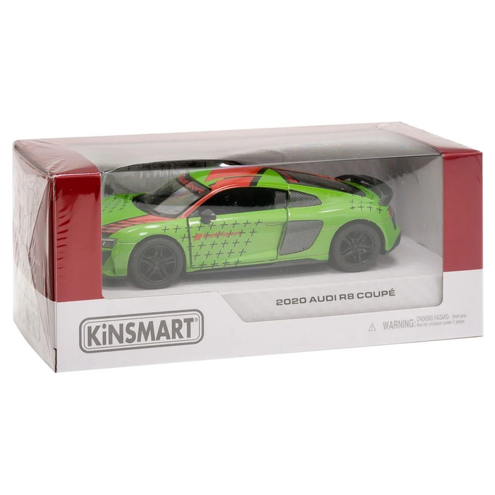 Kinsmart Audi R8 Coupe 20299 fém kisautó