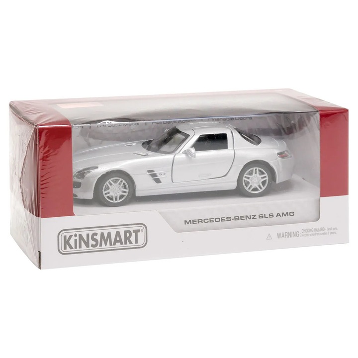 Fém játékautó Kinsmart Mercedes-Benz SLS AMG 20299