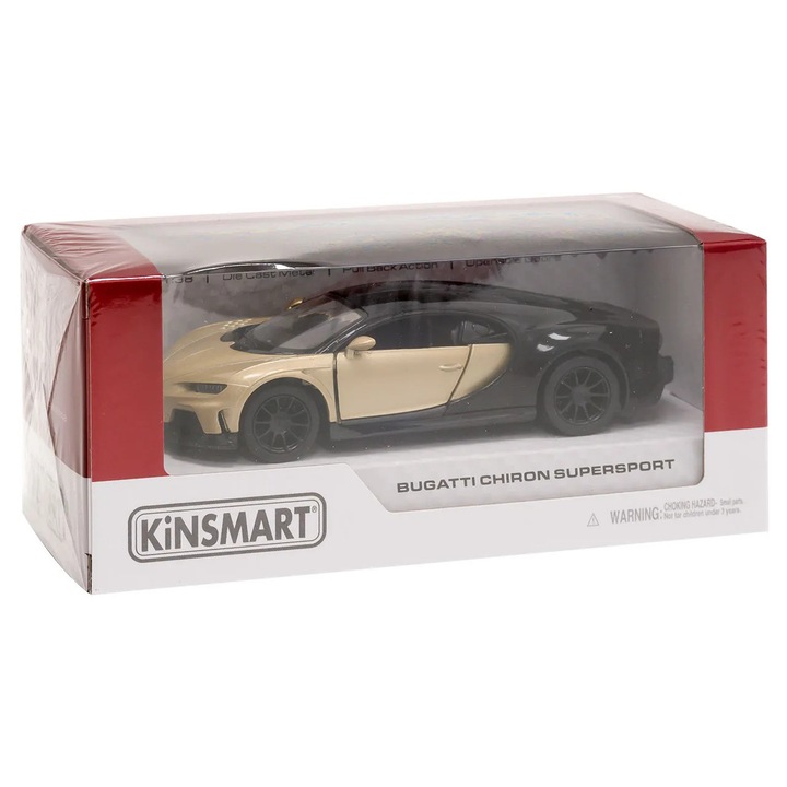 Kinsmart Bugatti Chiron Supersport 20299 fém kisautó