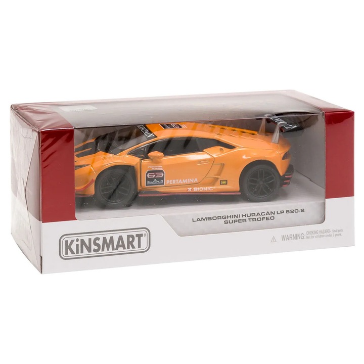 Kinsmart Lamborghini Huracan STO 20299 fém játékautó