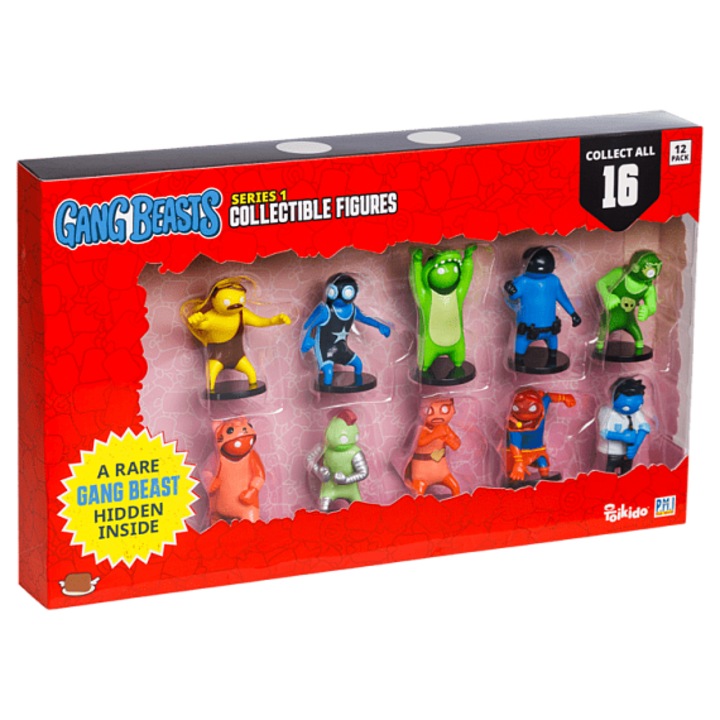 Gang Beasts Alltoys többszínű 12 figurás készlet