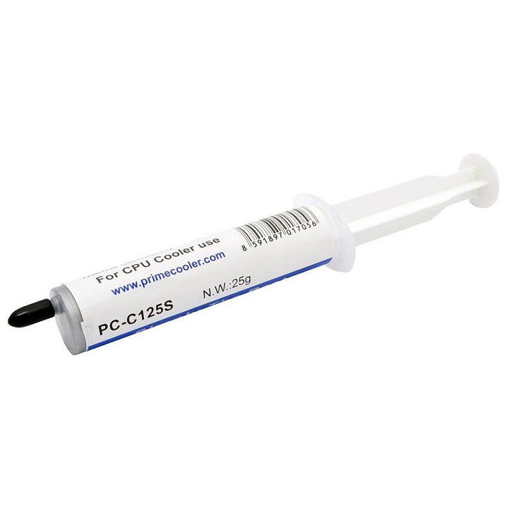 PRIMECOOLER PC-C125S hőpaszta, 25g, ezüst
