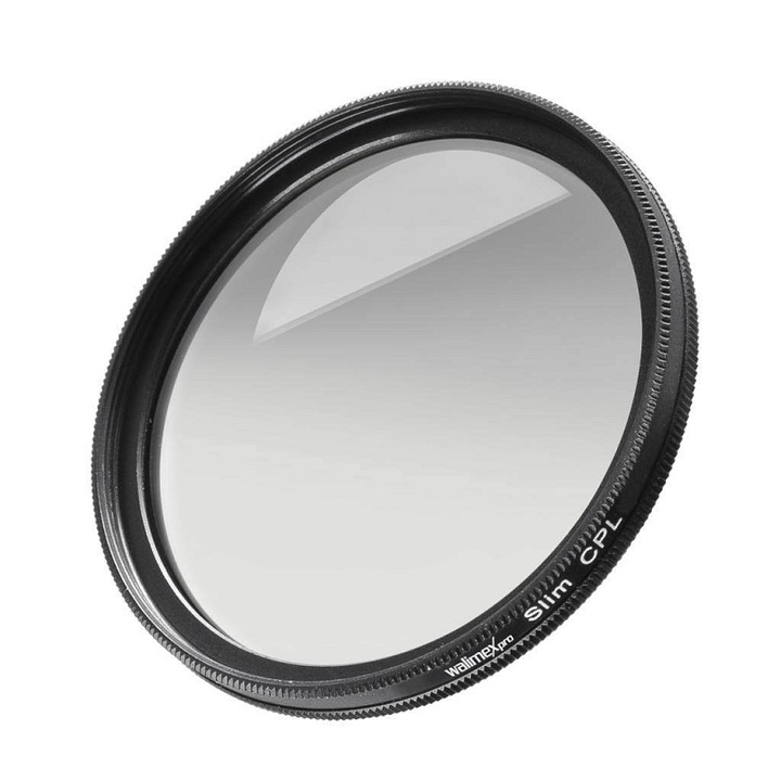 Filtru CPL Walimex PRO Slim 52mm negru 7mm