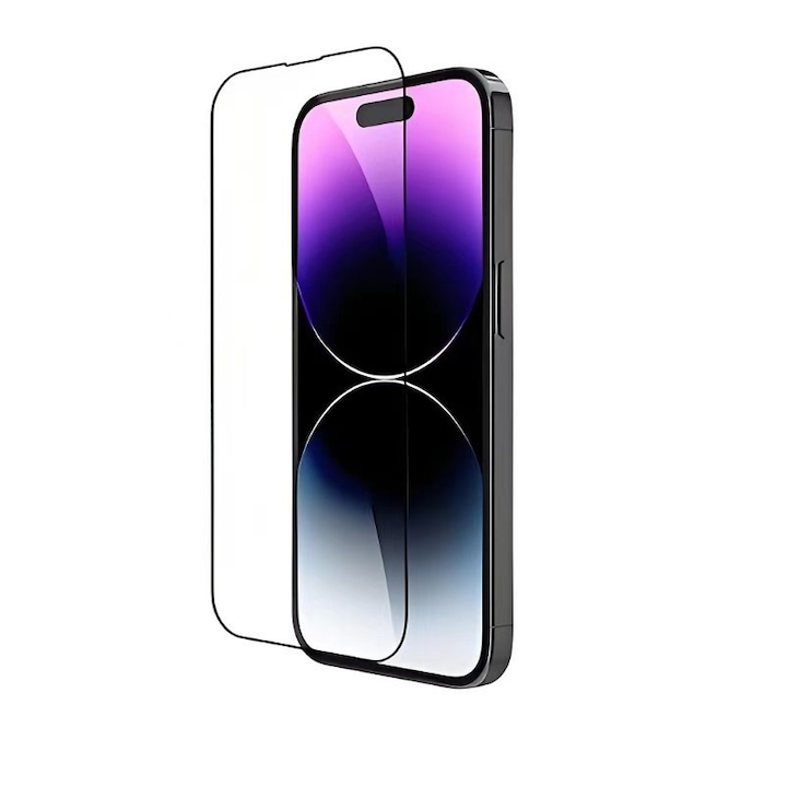 3 db edzett üvegfólia készlet iPhone 16-hoz, 9H teljes képernyős lefedettség, ujjlenyomat-mentes, karcálló, ütésálló, bestseller 2026, gyors szállítás