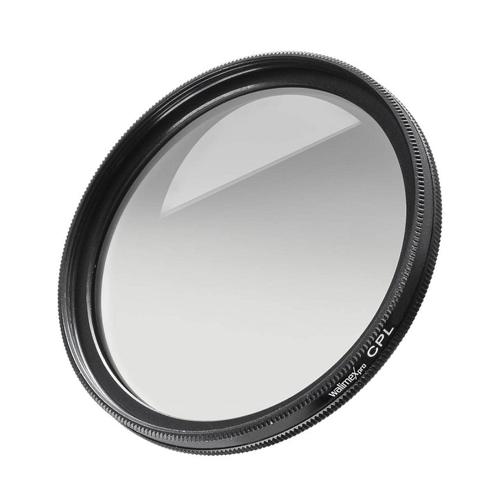 Walimex PRO CPL MC UV polarizációs szűrő, 52mm, üveg és fém, átlátszó-fekete, 10x1.9x10.9cm