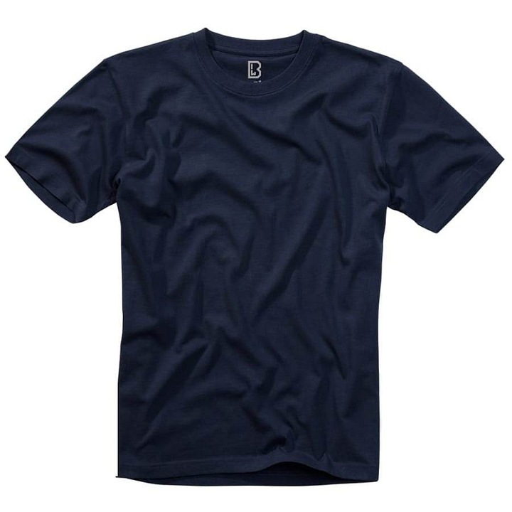 Tricou Brandit, Oeko-Tex, maneca scurta, albastru, fabricatie de protectie muncii, 5XL