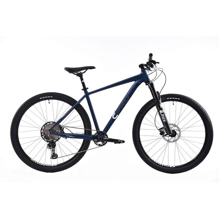 Велосипед MTB Capriolo C PRO AL-RO 9.7, 29" колела, 19" алуминиева рамка 6061, 12 скорости Shimano RD-M6100, хидравлични спирачки Tektro HDM 282, окачване LP 333, гуми Kenda Slant Six, Син, 1 бр