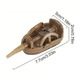 Method feeder Merco Bait Feeder, din plastic si metal, 20 g, bej, 1 buc