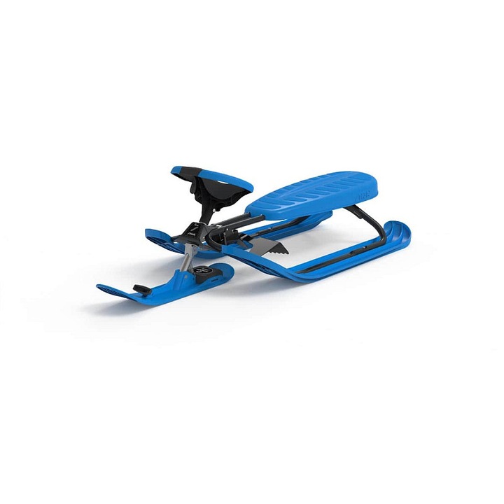 Stiga, Skibob Snowracer fémvázzal, Curve rendszerrel a carvinghoz, twin-tip síléccel és acélfékekkel, Curve Pro, Fekete