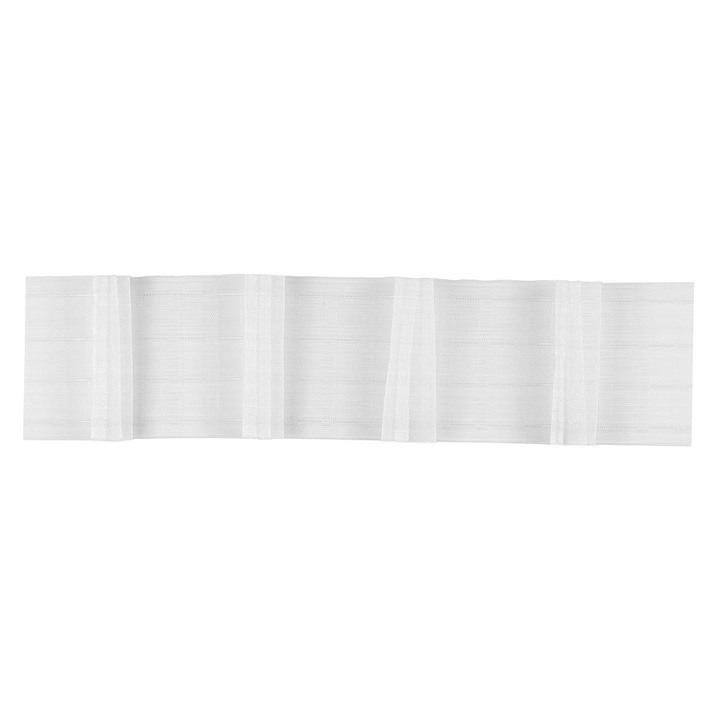 Rejansa de perdea si draperie, 3 pleats transparenta, 9 cm, Poliester