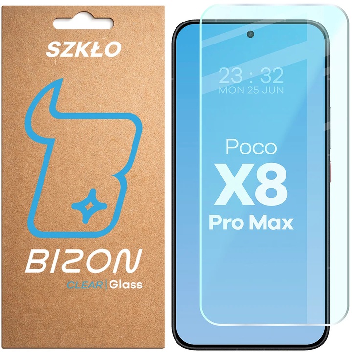 Sticla de protectie Bizon Glass Clear pentru Xiaomi POCO X8 Pro Max