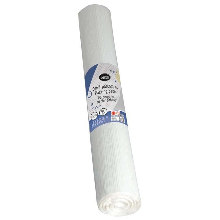 Hartie semi-pergamina Beniamin 70x100 cm, 65 g/m², hartie de ambalaj, Multicolor, 50 foi
