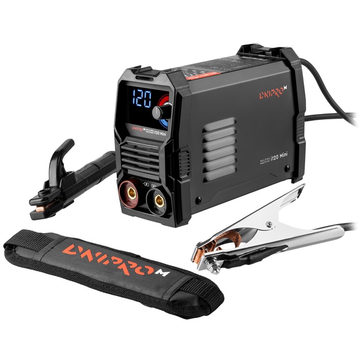 Aparat sudura inverter Dnipro-M MMA 4800W 2,06kg negru 230V