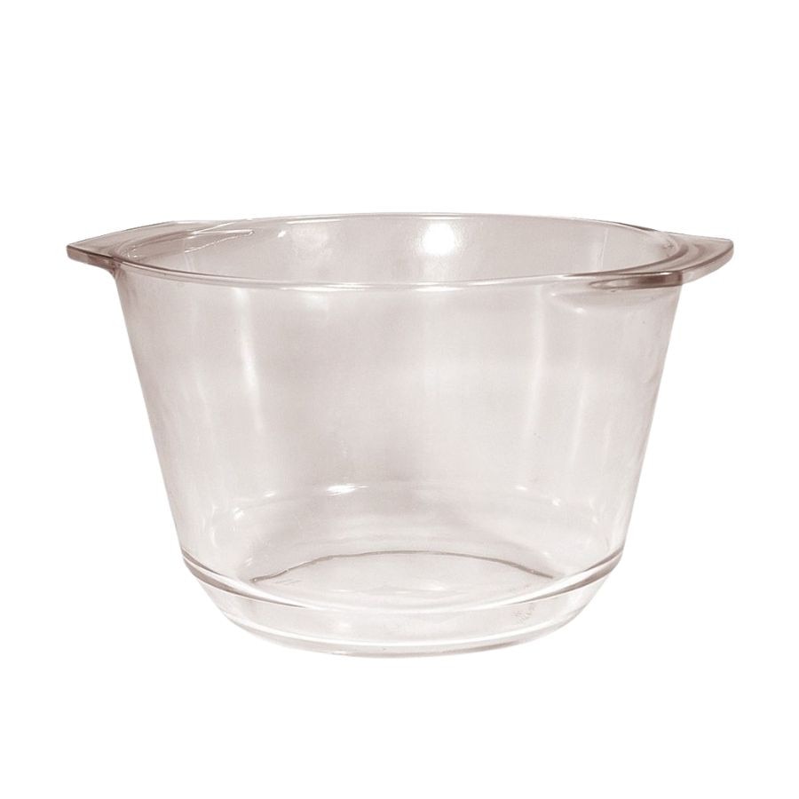 Korona Supieră de sticlă x15cm 23x15cm, 4 litri
