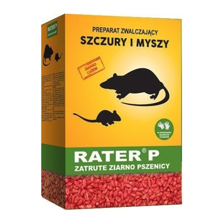 Garden Flora Rater P mérgező granulátum rágcsálók ellen 1kg