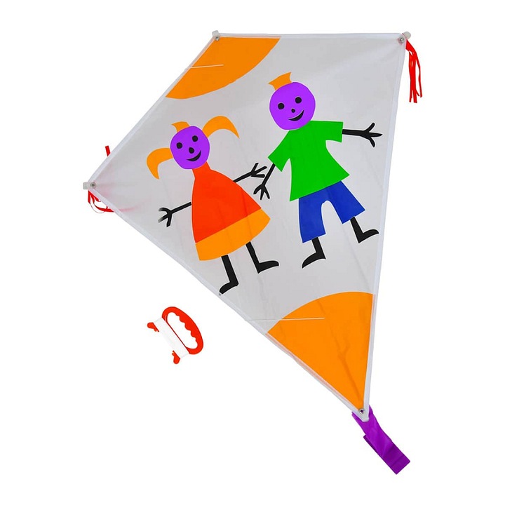 Rulyt sárkány modell 8, nylon üvegszál, 73x60cm, 30m