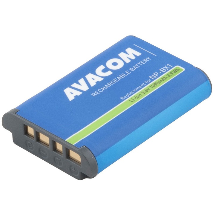 Acumulator Avacom NP-BX1 3.6V 1090mAh 42.7x29.9x9.1mm