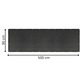 Paravan plasa umbrire pentru balustrada balcon, 95% umbrire, impermeabila, 500x90 cm, antracit
