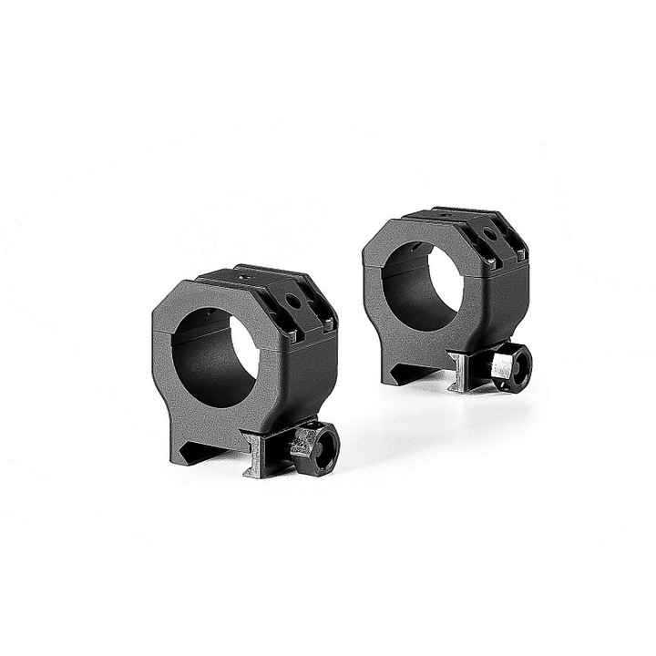 Montura Valiant medie, suport de montare pentru luneta, doua piese, pentru sina 22 mm, diametru 25,4 mm (1 inch), dural intarit, negru, inaltime 10 mm