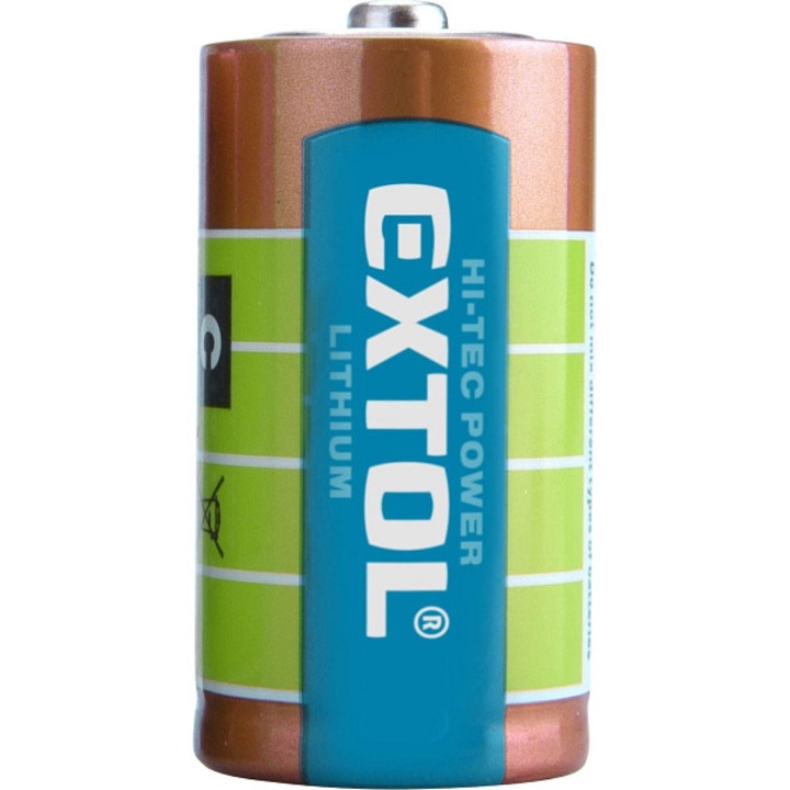 Baterie litiu EXTOL ENERGY CR123A 3V 1600mAh