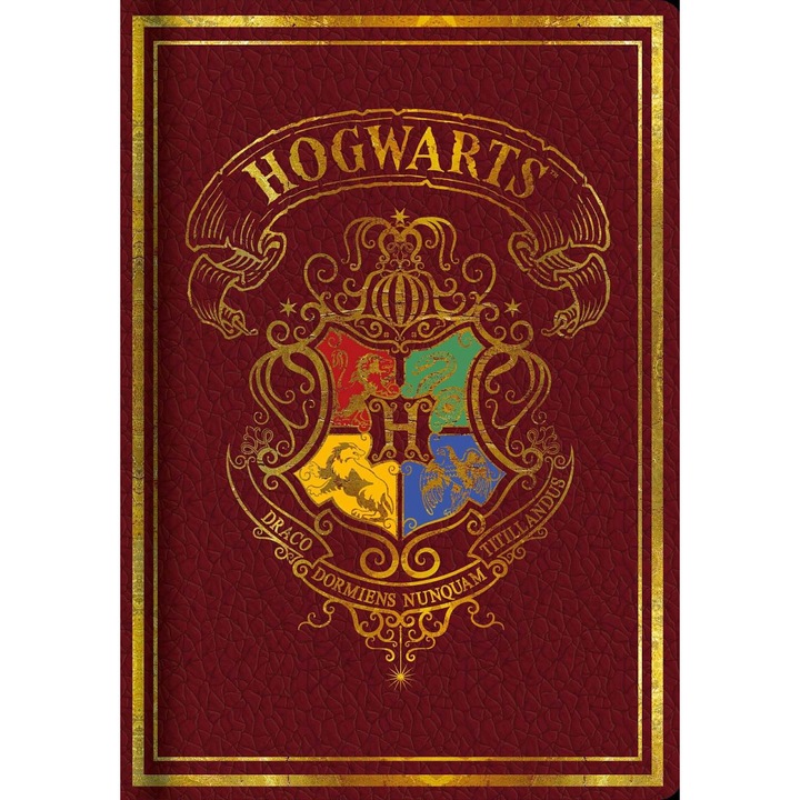 A5-ös Bluesky Harry Potter színes füzet, piros