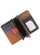 Portofel de dama, din piele naturala, ButicCochet, 16x10x4 cm, Multicolor - PR1182