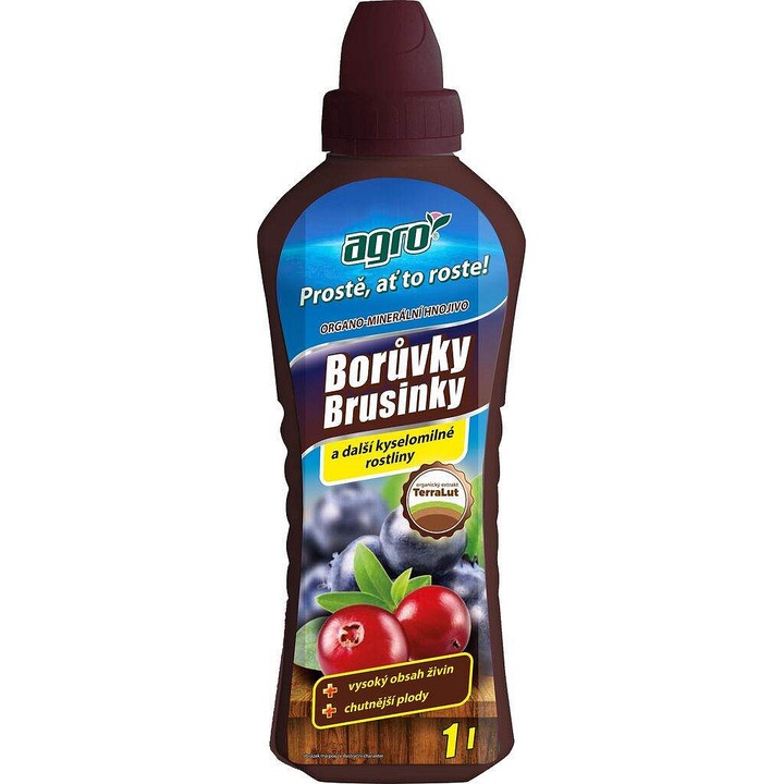 Ingrasamant lichid Agro OM pentru afine si merisoare 1l