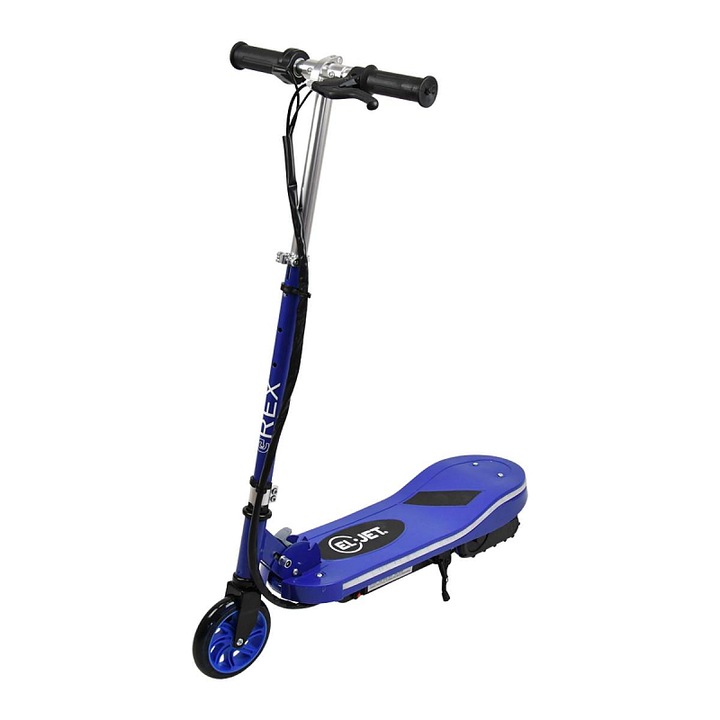 Eljet Rex elektromos roller gyerekeknek, kék, 74x36x84-94cm, 10kg, 12km/h