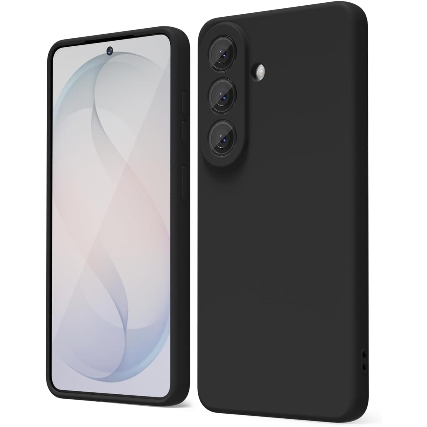 BestCase® Husa TPU Ultra Slim 0.8mm Compatibila cu Samsung Galaxy S26, Protectie Camera, Rezistenta la uzura, Negru mat