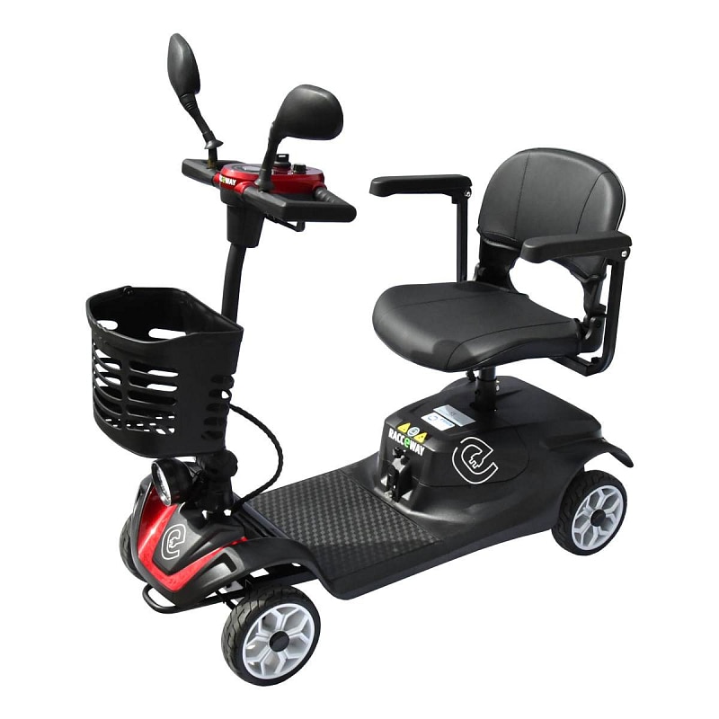 Scuter 4 Roti Scuter electric patru roti Raceway Solid, vininiu, 113x50x90cm, 39kg ...