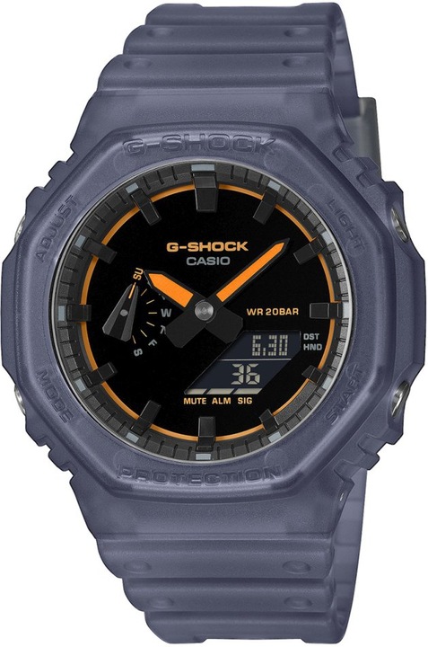 G-SHOCK GA-2100K-2AER női és férfi karóra, sötétkék, ütésálló