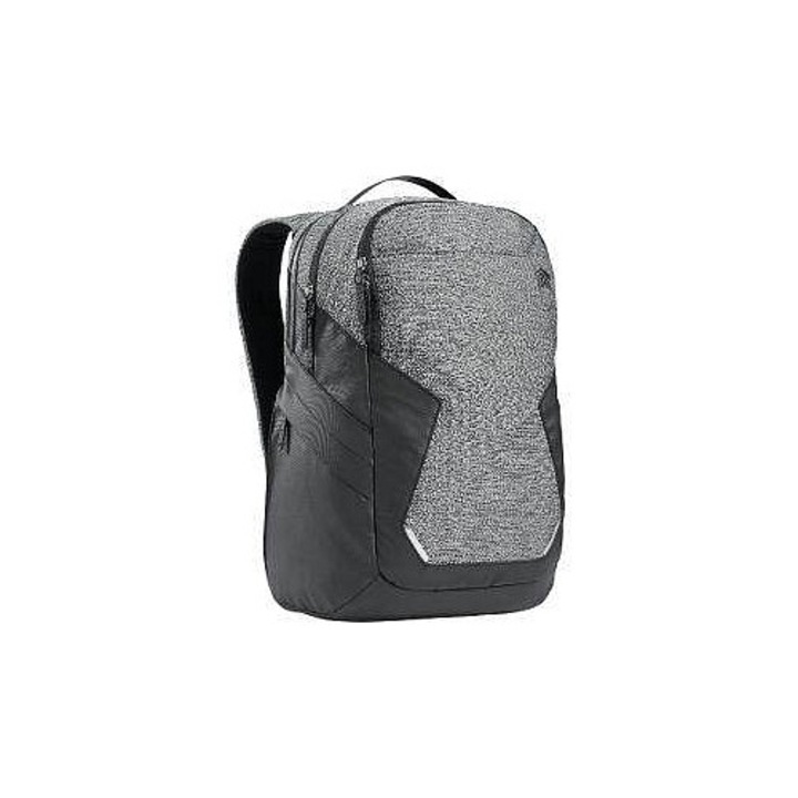 STM, Poliészter laptop hátizsák 28L kapacitással és 15-16 hüvelykes notebook rekesszel, megerősített hátrésszel, oldalsó zsebekkel, Myth Pack, Fekete