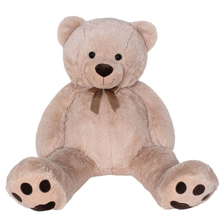 Alltoys plüss medve bézs 120 cm